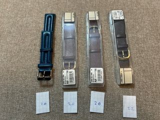 LOTE ( 1 ) CORREAS DE RELOJ DE PIEL