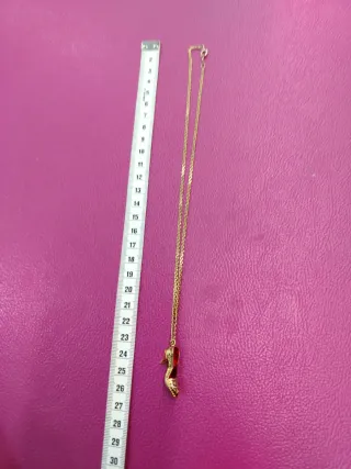 Colgante zapato tacón antiguo