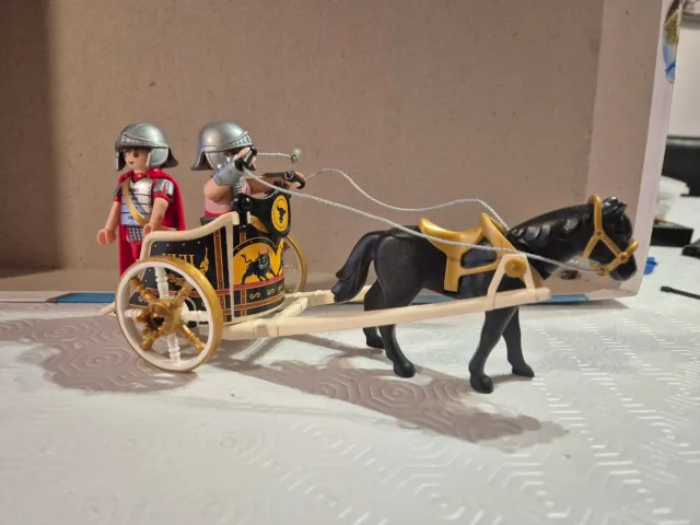 Carro Romano Playmobil con 2 Soldados
