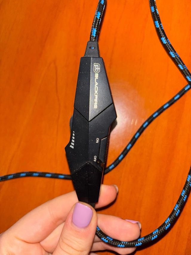 Casco Gamer Nero e Blu