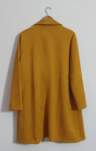 Chaqueta Antelina Mostaza Talla 2XL