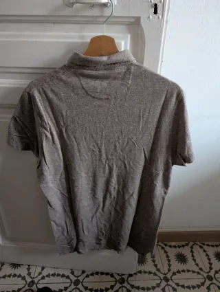Polo Massimo Dutti Marrón/Gris