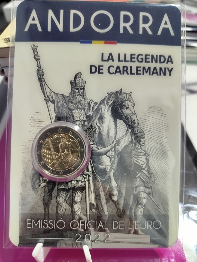 Andorra 2€ La Llegenda de Carlemany 2022