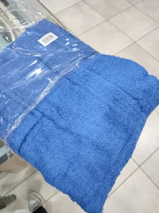 Accappatoio Spugna Blu Taglia XXL