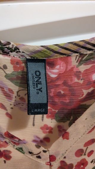 Vestido playero estampado floral