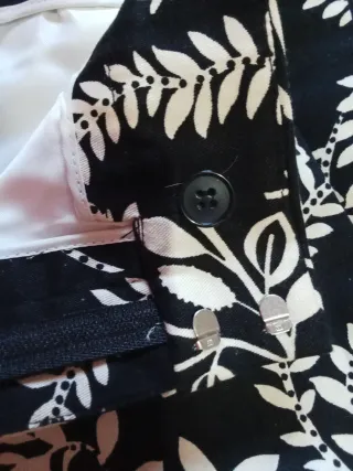 Pantalón estampado mujer talla 36