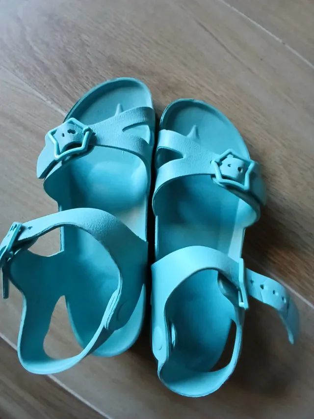 Sandalias El Corte Inglés Turquesa Talla 34