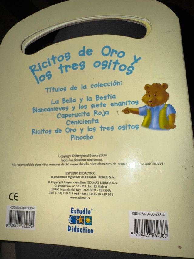Ricitos de oro los tres ositos (Spanish Edition)