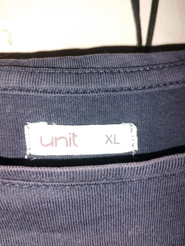 Camiseta Unit Talla XL Azul