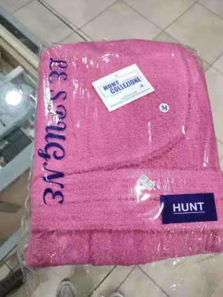 Accappatoio Hunt Collezione Spugna Taglia M