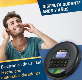 REPRODUCTOR CD PORTÁTIL KLIM NOMAD