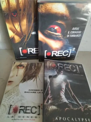 Lotto 4 DVD Rec Film [REC] (Italiano/Spagnolo)