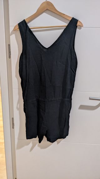 Mono corto lino negro