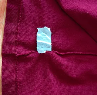 Polo Lacoste Manga Larga color Burdeos Talla XL