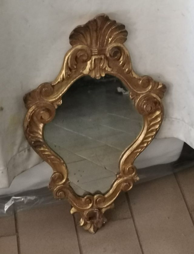 Specchio barocco dorato
