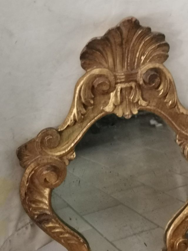 Specchio barocco dorato