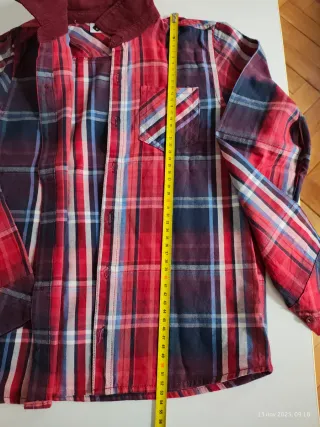 Camicia a quadri bambino