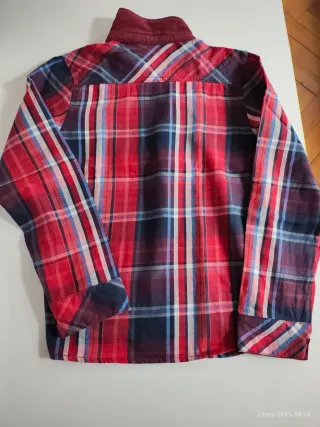 Camicia a quadri bambino