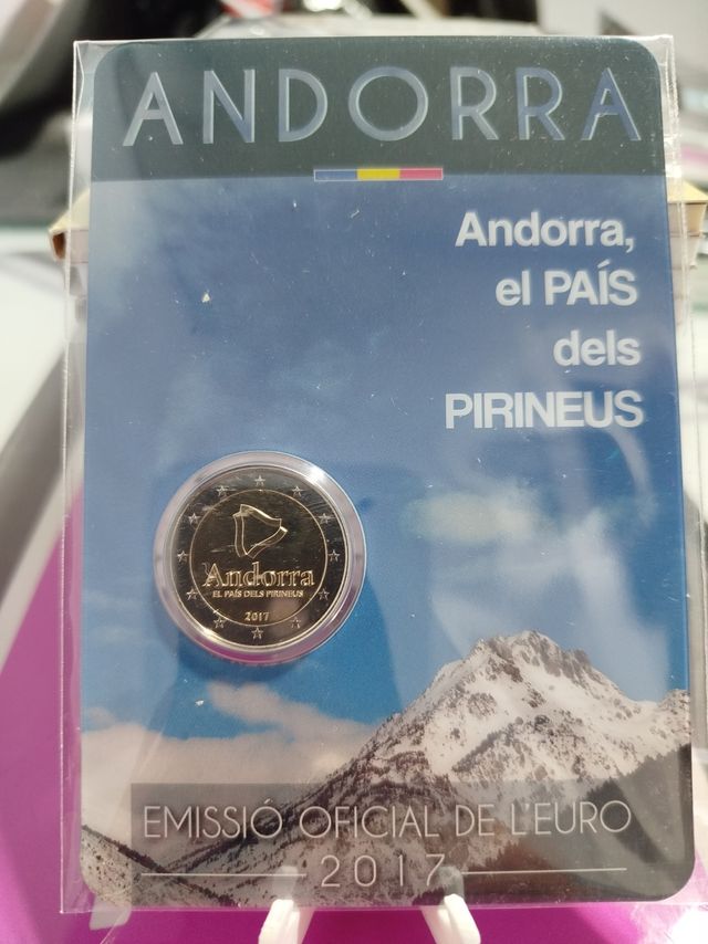 Moneda Andorra 2017 País dels Pirineus