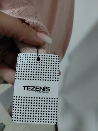 Vestito lungo rosa collo alto