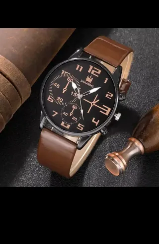 Reloj  + 4 Pulseras de hombre