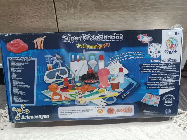 Super Kit de Ciencias El Hormiguero 68 Experimento