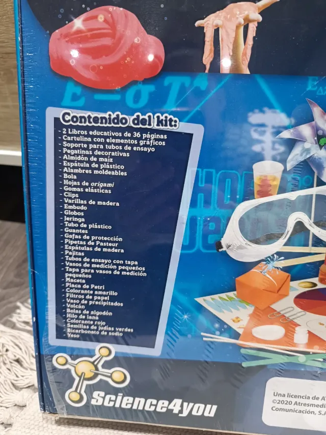 Super Kit de Ciencias El Hormiguero 68 Experimento