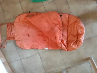 Saco invierno universal carrito bebé naranja