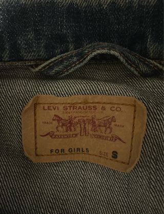 Cazadora Vaquera Levi's Chica Talla S