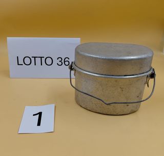 Schiscetta vintage in latta