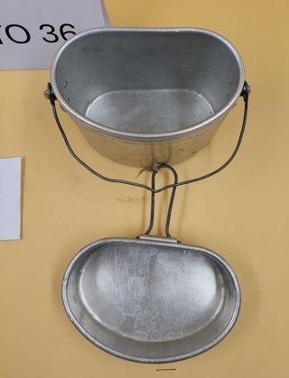 Schiscetta vintage in latta