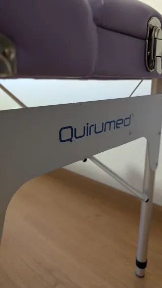 Camilla plegable, accesorios y bolsa de transporte