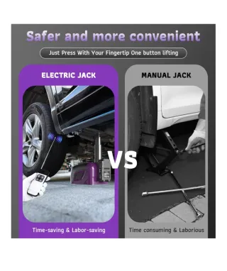 Gato hidráulico eléctrico con batería