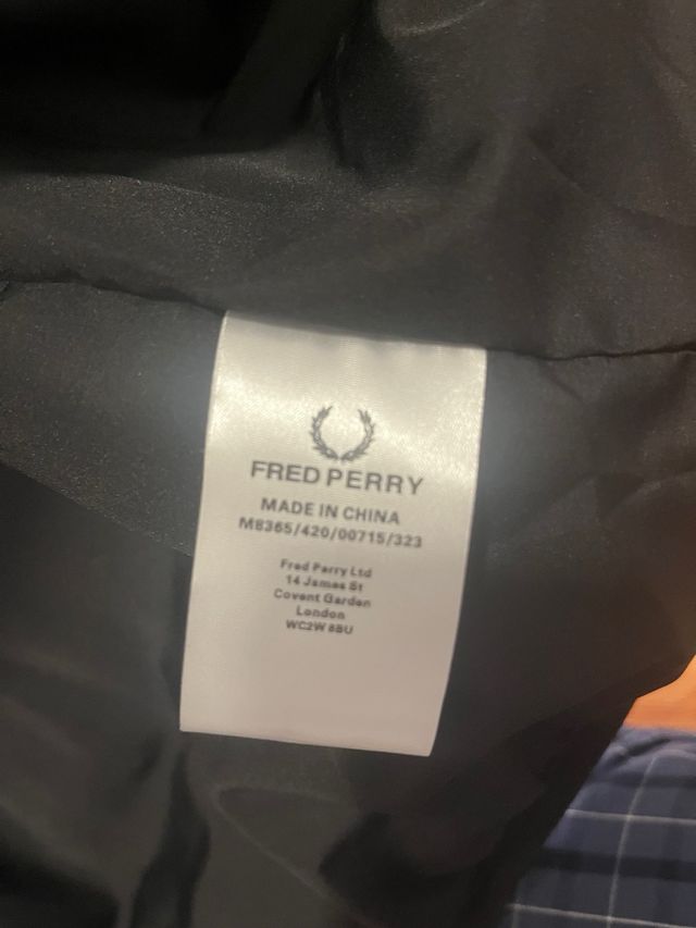 Chaleco Fred Perry Negro