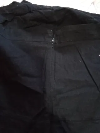 Vestido negro sin tirantes talla S