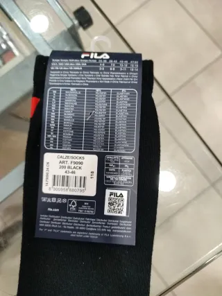 Calze Fila Uomo Taglia 43-46