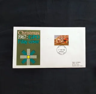 Busta Primo Giorno Natale 1967