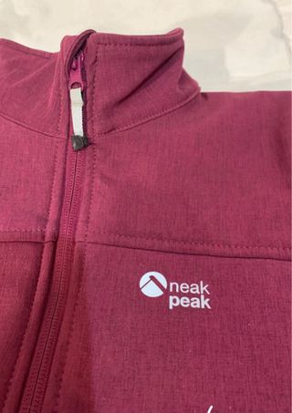 Chaqueta Neak Peak Morada de niña