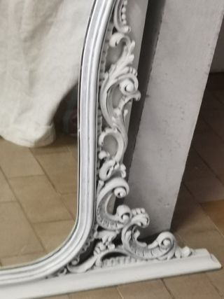 Specchio barocco decorato