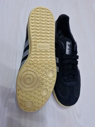 Adidas Samba Scarpe Nero Argento