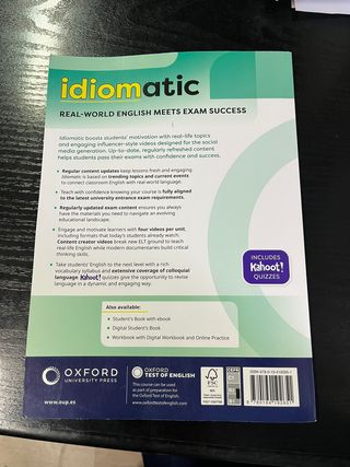 Idiomatic 1 Student's Book with Ebook
