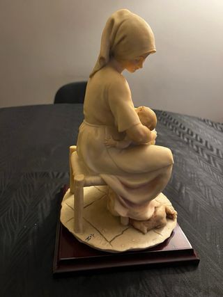 Escultura Giuseppe Armani Mãe e Filho