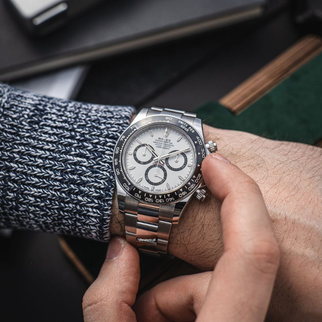 Reloj muy bonito Plata/Blanco