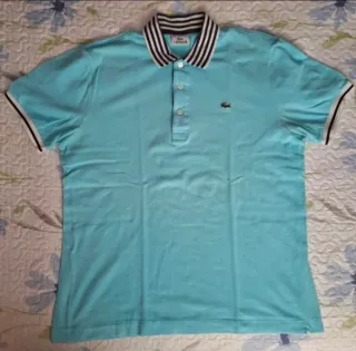 Polo azul claro talla L