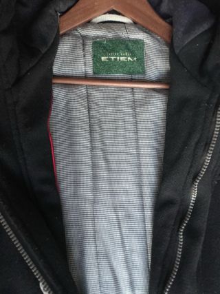 Parka negra Etiem Talla 52