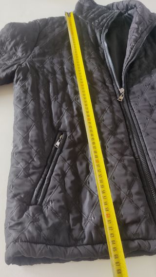 Chaqueta de invierno negra mujer