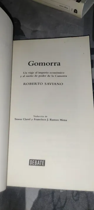 Gomorra: Un viaje al imperio económico y al sue...