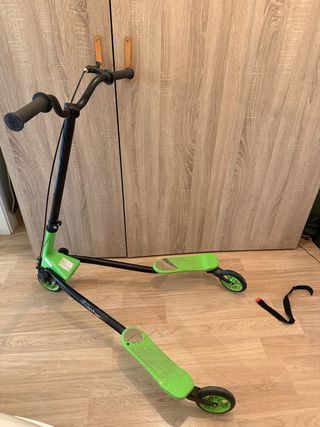 Patinete 3 Ruedas Plegable Verde .l