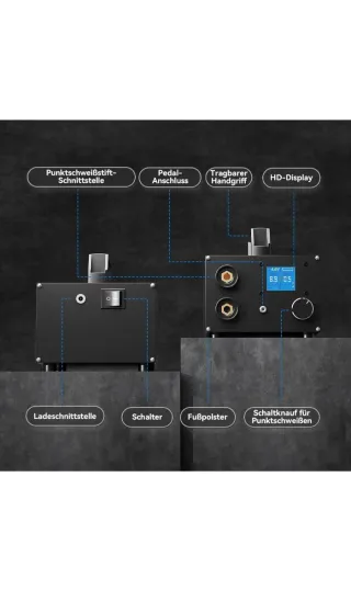 Soldadora por puntos SEESII Condensador