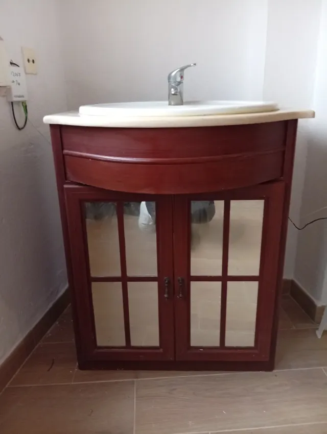 Regalo Mueble de baño con lavabo de mármol